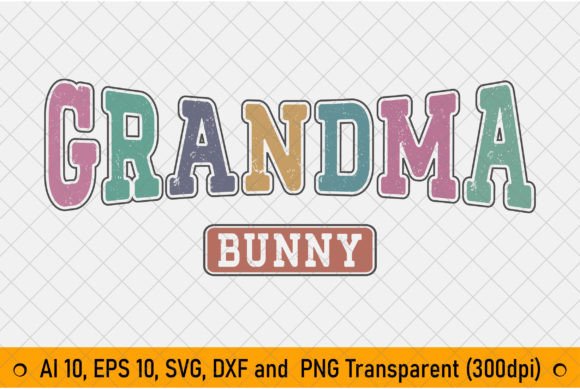 Download Sublimation, Easter Grandma Bunny PNG - Premium Bundle