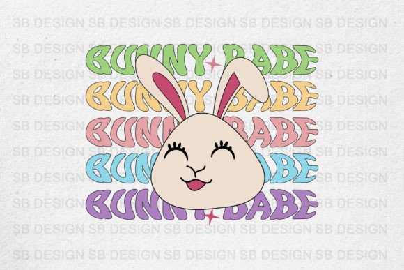 Download Retro Easter Day Sublimation Easter Babe - Premium Resources